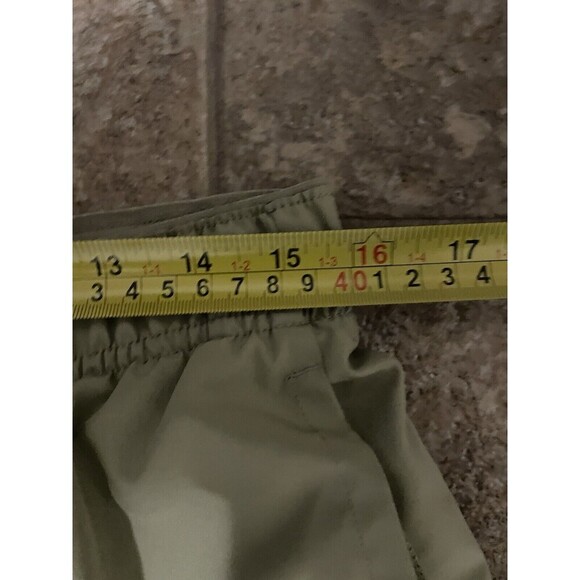 Nike Dri Fit Green Running Shorts Size M Green Active Gym Workout - Picture 4 of 5